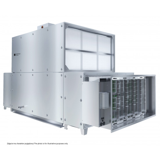 VENTUS Centrala stojąca nawiewno-wywiewna VVS021c FPVH-FPV, WYDATEK: 2310m³/h, EP: 300Pa