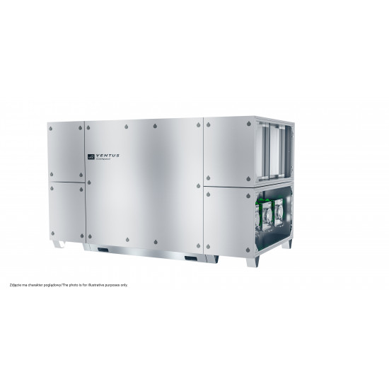 VENTUS Centrala stojąca nawiewno-wywiewna VVS021c HFXVH-FXV, WYDATEK: 1680m³/h, EP: 300Pa